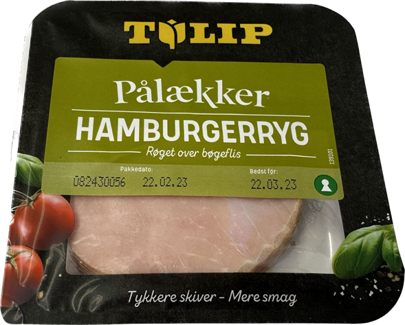 Pålækker Hamburgerryg