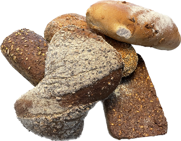 2 valgfrie brød