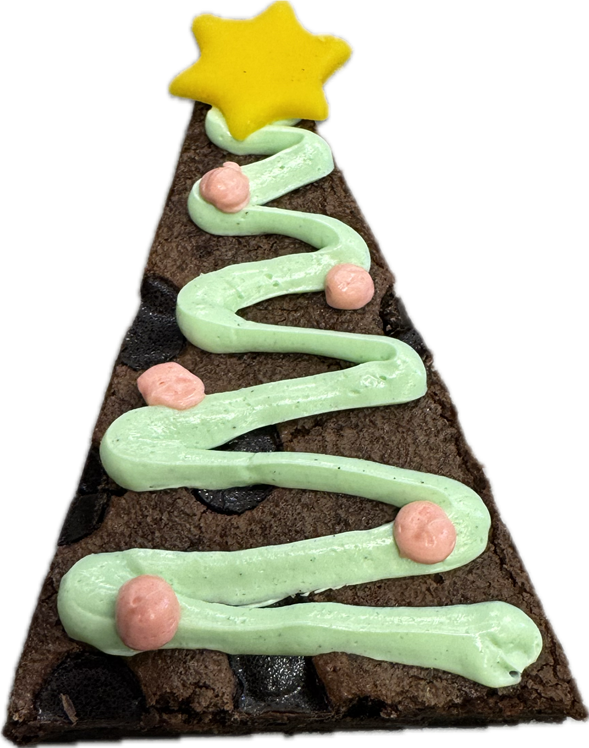 Juletræs Brownie