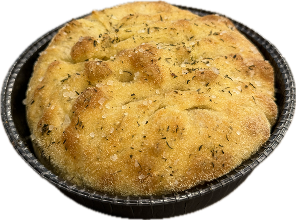 Foccacia med timian og havsalt