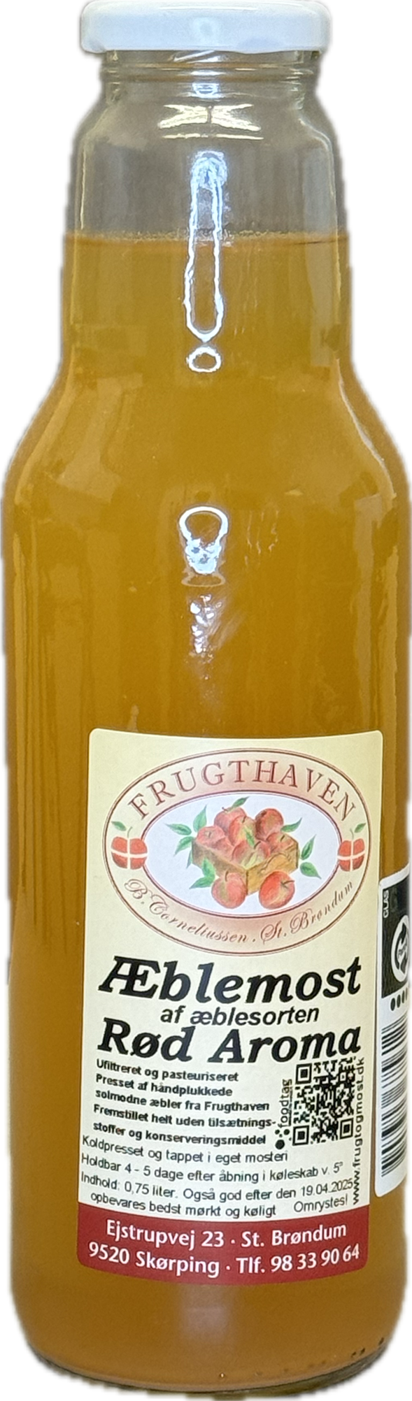 Frugthaven Æblemost Rød Aroma