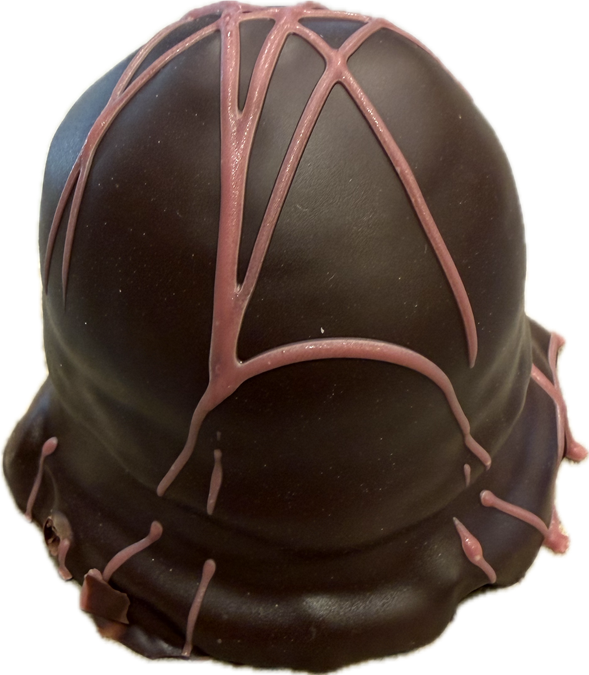 Flødebolle med jordbær